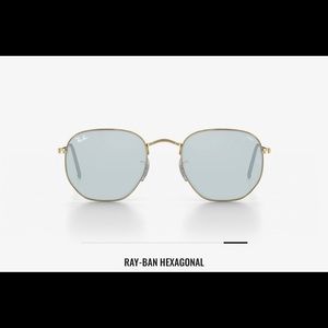 Raybans Hexoganal Flat Lenses